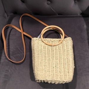 NWT American Eagle Straw Purse
